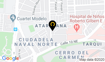 Mapa de Dr. William Duque L. en Guayaquil