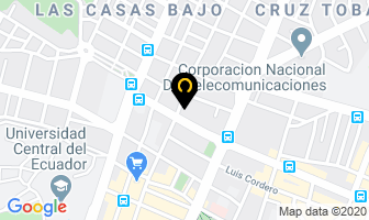 Mapa de Dra. Anita Robayo en Quito