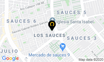 Mapa de Dra. Elena Valle Gaibor en Guayaquil