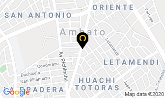 Mapa de Dra. Gabriela Figueroa - Odontopediatra en Ambato