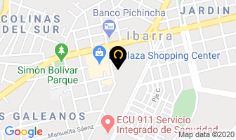 Mapa de Dra. Jacqueline Baca Ginecologia Y Obstetricia en Ibarra