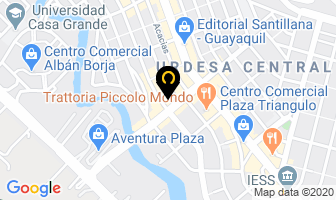 Mapa de Dra. Johanna Eggeling en Guayaquil