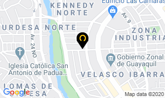 Mapa de Dra. María Isabel Ramírez B. en Guayaquil