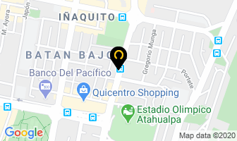 Mapa de Dra. Monica Arellano - Consultorio Medico en Quito