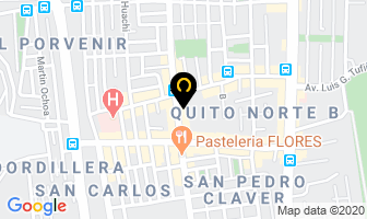 Mapa de Dra. Mónica Aróstegui Hidrovo en Quito