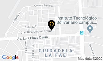 Mapa de Dra. Rebecca Aguirre Arias en Guayaquil
