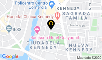 Mapa de Dra. Ruth Saltos De Correa en Guayaquil