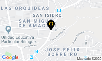 Mapa de Dra. Sabrina Sevilla en Quito