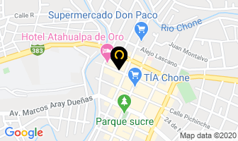 Mapa de Dr.gustavo Garcia en Chone