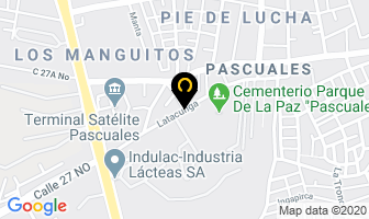 Mapa de Dulce Cielo Pasteleria en Latacunga