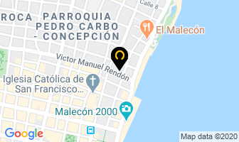 Mapa de Dulceria Frances en Guayaquil