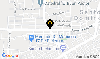 Mapa de Dulces Y Detalles en Santo Domingo De Los Colorados