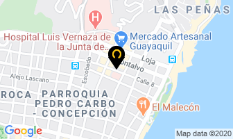 Mapa de Duque Solorzano SimÓn Dr. en Guayaquil