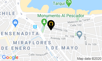 Mapa de Dxn. Ecuador en Manta