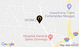 Mapa de E & T S.a Equipo Y Transporte en Santo Domingo