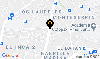 Mapa de Echeverria Cordova Cia.ltda. en Quito