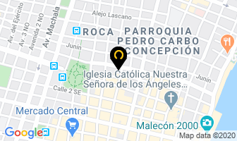 Mapa de Ecko Music en Guayaquil