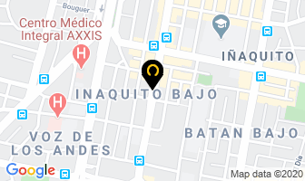 Mapa de Eco Fundas Informativas Efis en Quito
