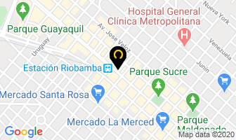 Mapa de Ecos De Mi Tierra en Riobamba