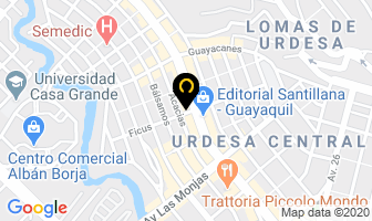 Mapa de Ecuadental S.a. en Guayaquil