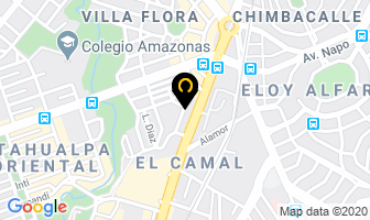 Mapa de Ecualamp Paco Ponce en Quito