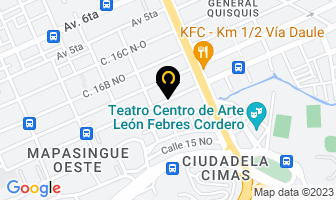 Mapa de Ecuanitrilo en Guayaquil