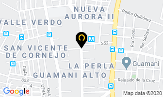 Mapa de Ecuapoleas Troya Salazar en Quito