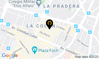 Mapa de Ecuasanitas en Quito
