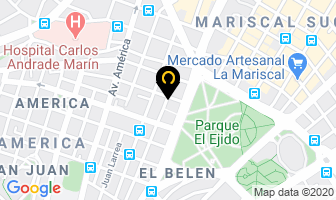 Mapa de Ecuascensores Cia.ltda. en Quito