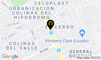 Mapa de Edgar Yunga Aguilar & Maribel Espinoza en Guayaquil