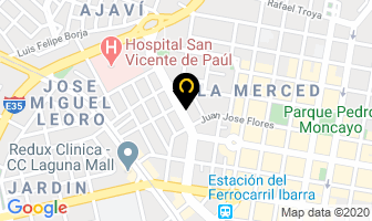 Mapa de Editorial Almeida en Ibarra