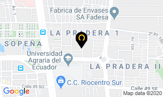 Mapa de Editorial Arquidiocesana Justicia Y Paz en Guayaquil