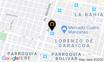 Mapa de Edrisa Ecuatoriana De Refrigeracion Industrial en Guayaquil