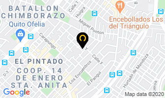 Mapa de Educación Siglo Xxi en Quito