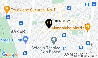 Mapa de Egos Peluqueria en Quito