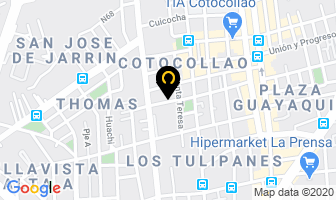 Mapa de El Ahorro en Quito