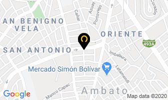 Mapa de El Camaron De Angelito en Ambato