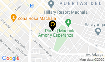 Mapa de El Carrusel. en Machala