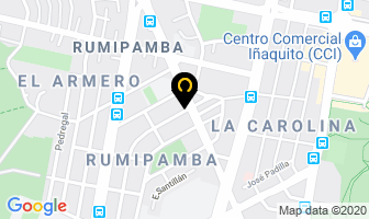 Mapa de El Chivo Loco Express en Quito