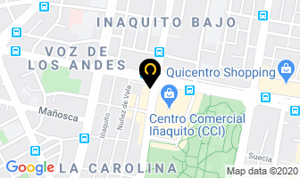 Mapa de El Dobladillo en Quito