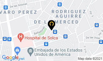 Mapa de El Eden en Distrito Metropolitano De Quito