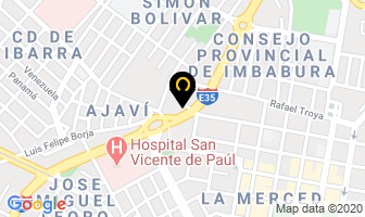 Mapa de El Fogón Paisa Restaurant en Ibarra