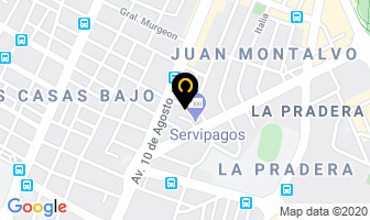 Mapa de El Gran Ahorro en Quito