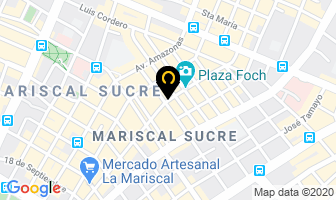 Mapa de El Palacio De Las Botas EspaÑolas en Quito