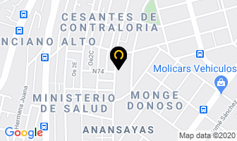 Mapa de El Platanal Restaurante en Quito