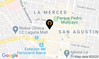 Mapa de El Refugio De Belen en Ibarra