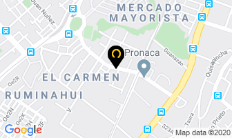 Mapa de El Rincón Del Manaba en Quito