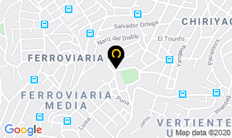 Mapa de El Rincon Del Sabor Ecuatoriano en Quito