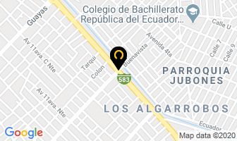 Mapa de “El Saman 2” en Machala