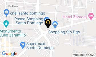 Mapa de El Sandwich'on en Santo Domingo